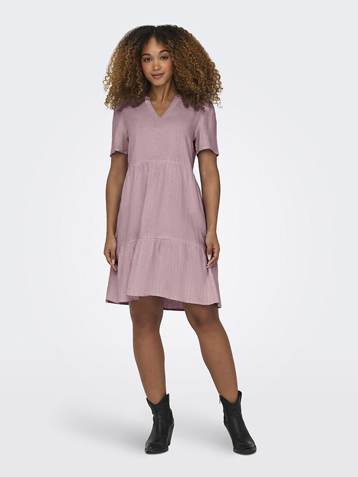 ONLY Kleid in Mauve günstig kaufen