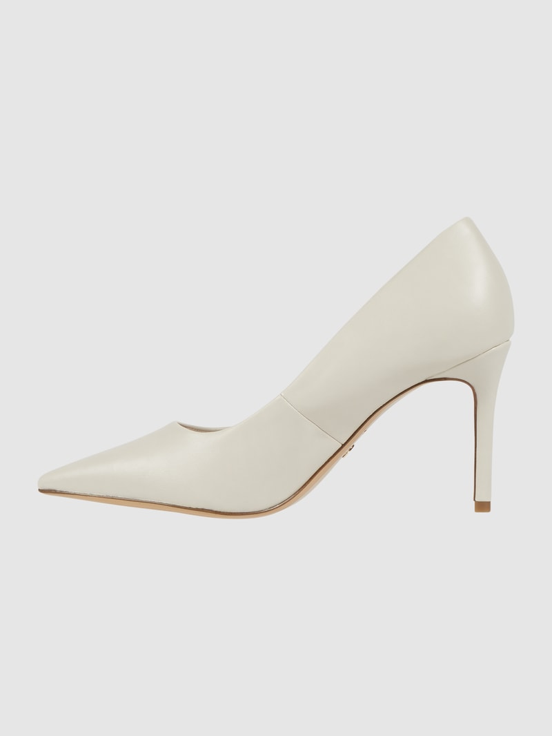 Pumps in Leder-Optik  in offwhite