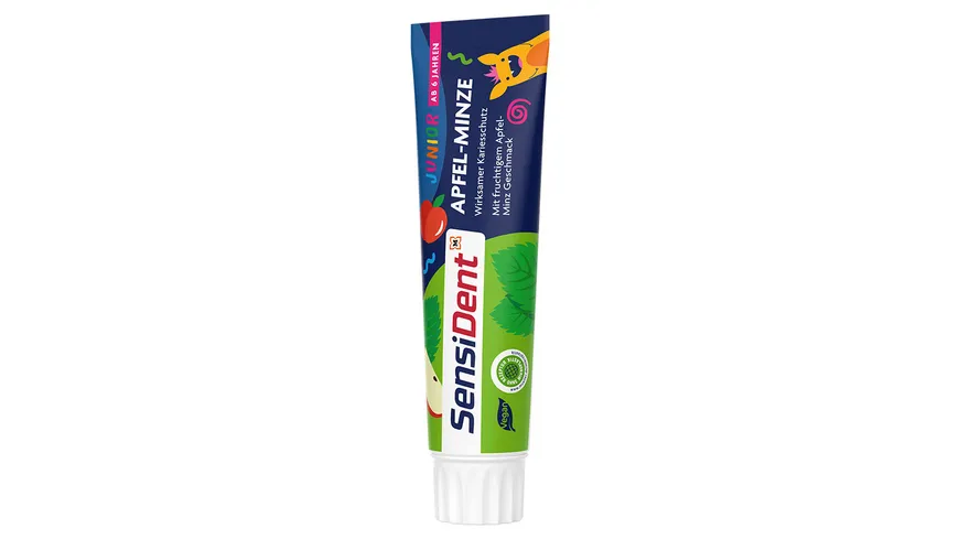 SensiDent Zahncreme Junior Apfel Minze 100 ml
