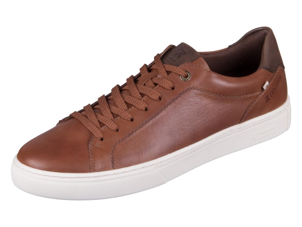 RIEKER Freizeit Schnürer braun HWK Herren Halbschuhe
