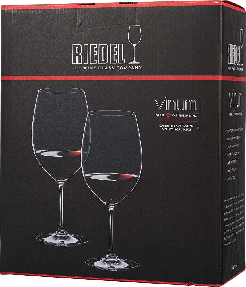 Riedel 2er-Set Vinum Cabernet Sauvignon/Merlot Glas