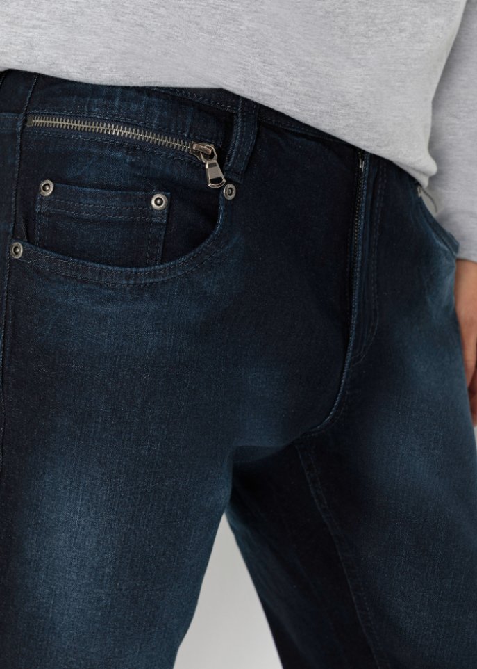 Slim Fit Stretch-Jeans, Straight