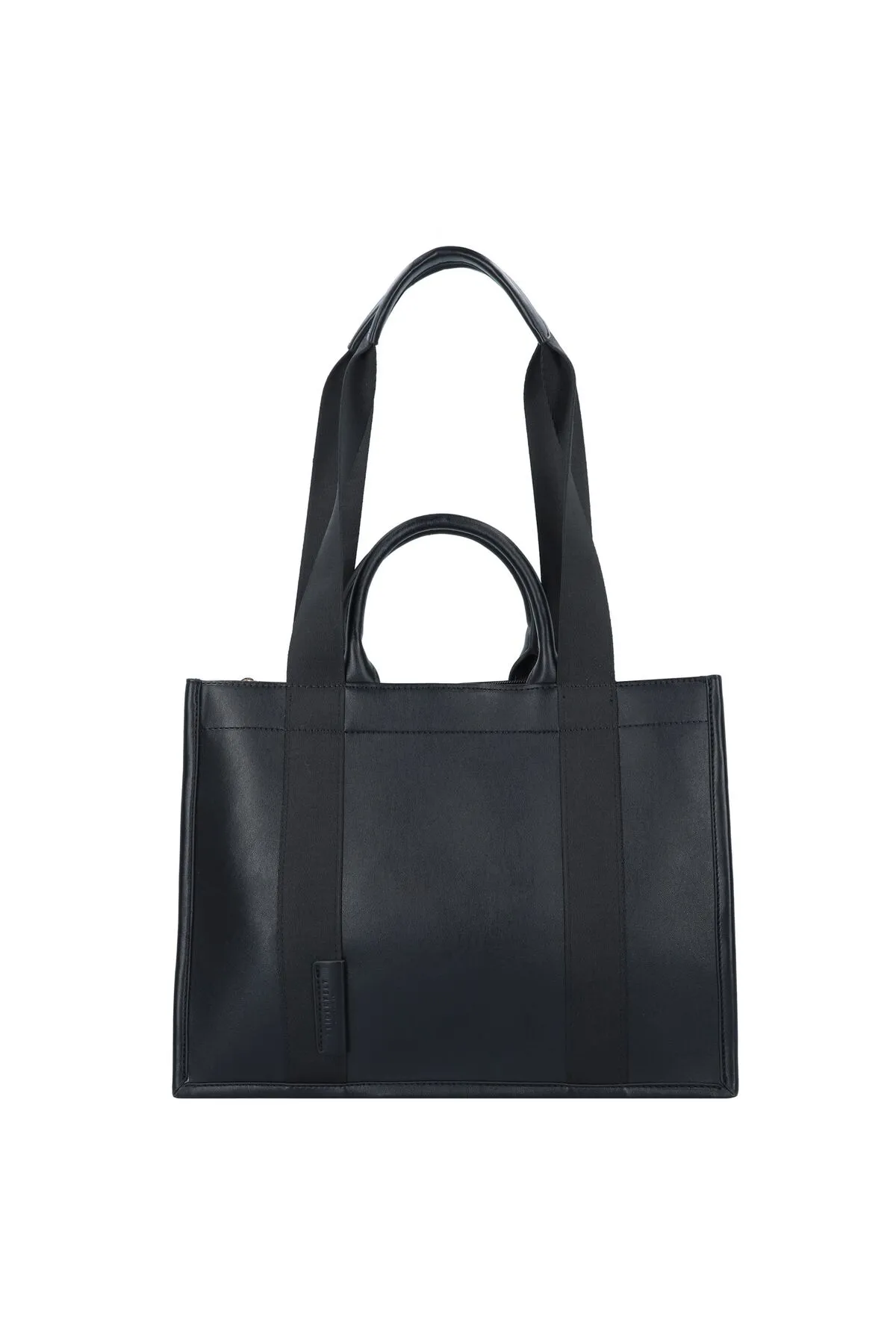 Seidenfelt  Handtasche - Schwarz - Unifarben