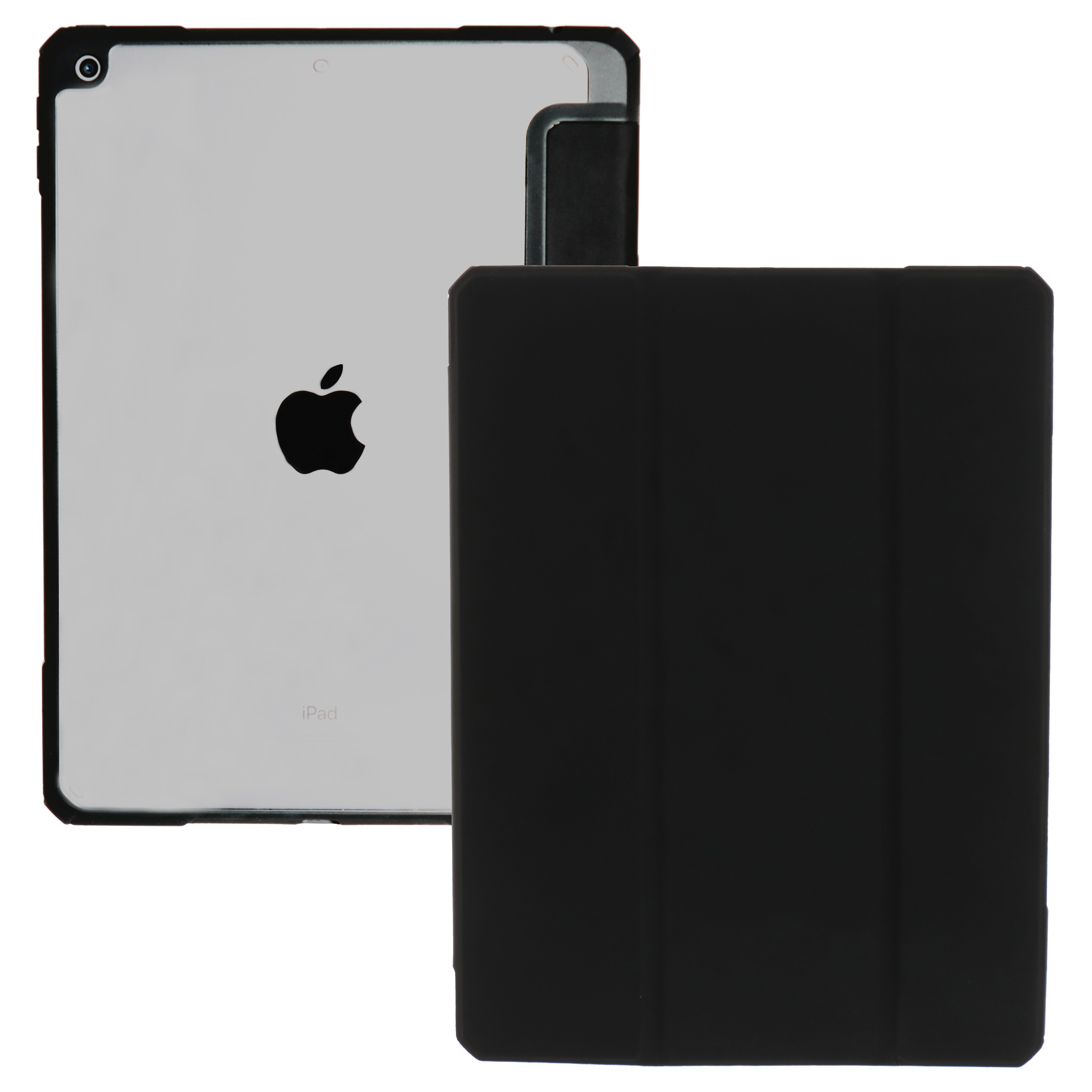 JT Berlin Tablet-Hülle Folio Case 10.2 Zoll, [Apple iPad 10.2 Hülle] - schwarz (transparent)