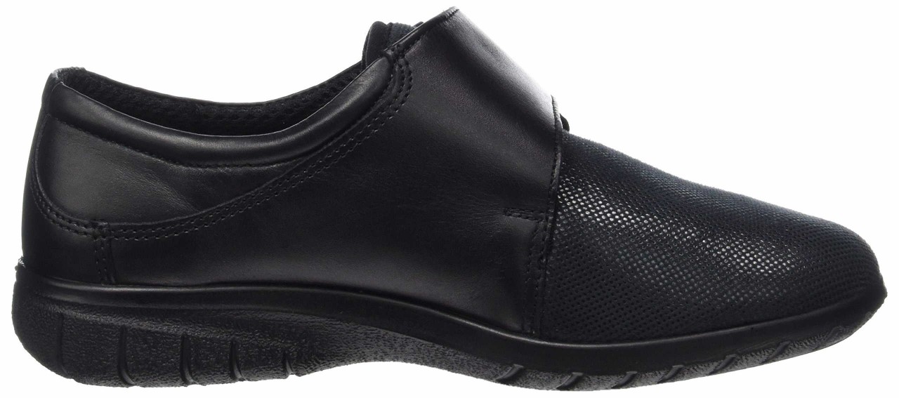 FISCHER LÖFFLER Klassische Slipper schwarz Doris