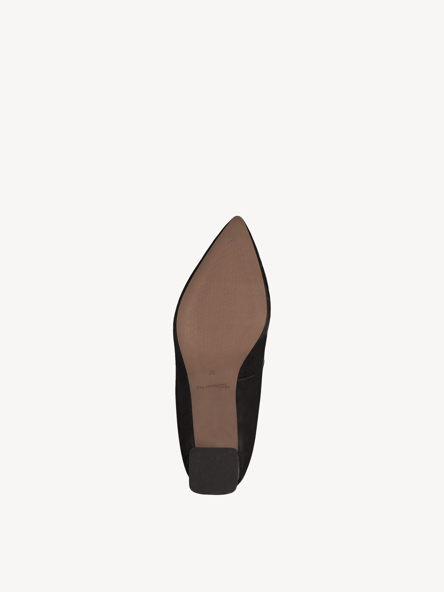 Escarpin en cuir - noir