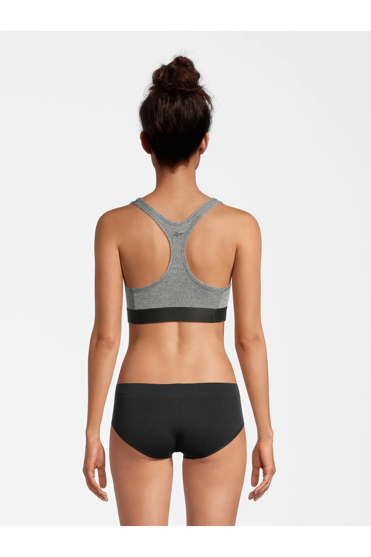 Reebok  Sport-BH - Grau - Unifarben