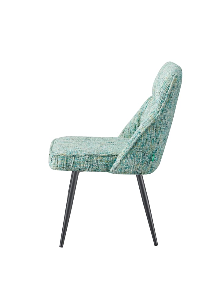 DUBI Möbel 2er-Set: Drehstuhl ALESSIA in Türkis - (B)49 x (H)83 x  (T)62 cm günstig kaufen onesize