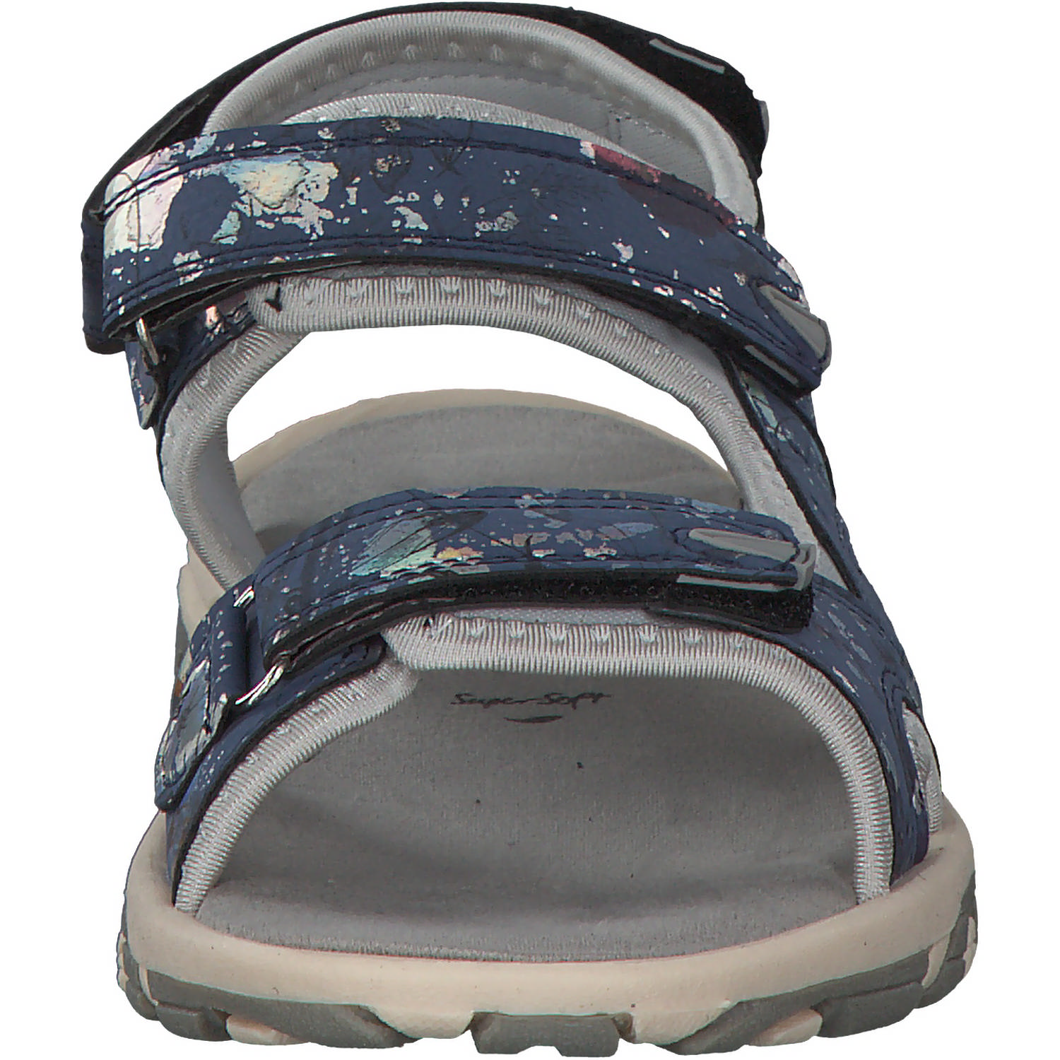 Idana 281455, Klassische Sandalen, Damen, Blau