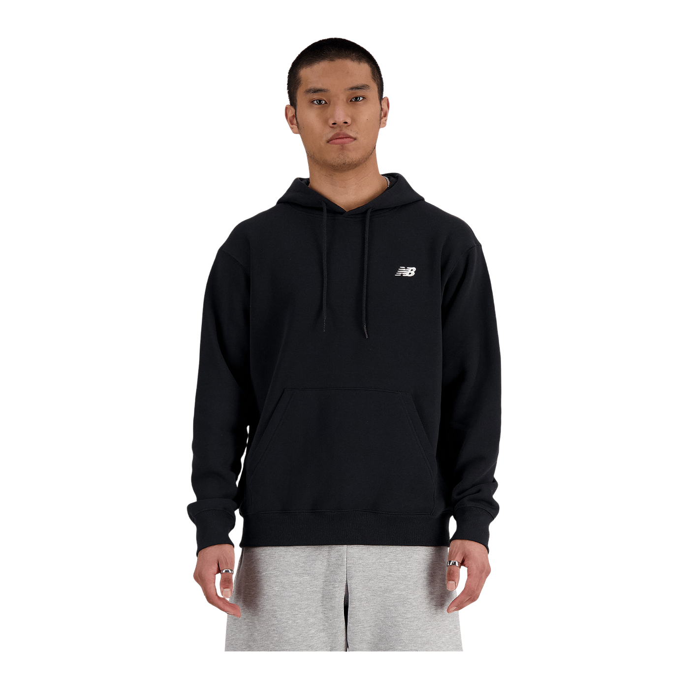 New Balance Sport Essentials Fleece Hoody Schwarz FBK