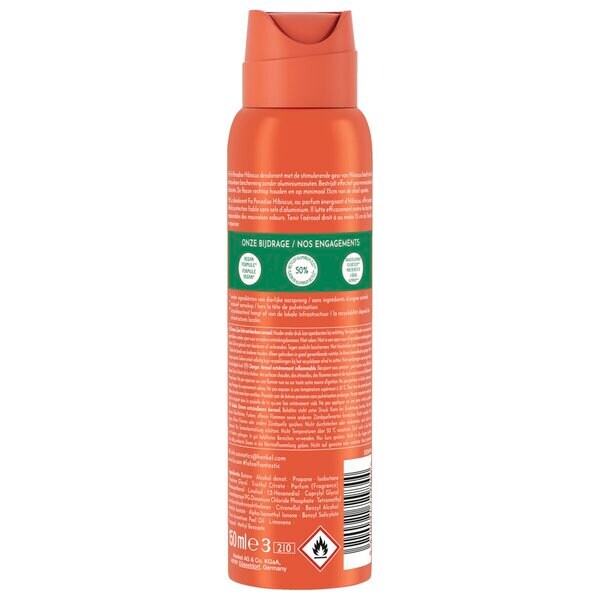 Desodorante Spray Fa Energising Paradise Hibiscus 150ml