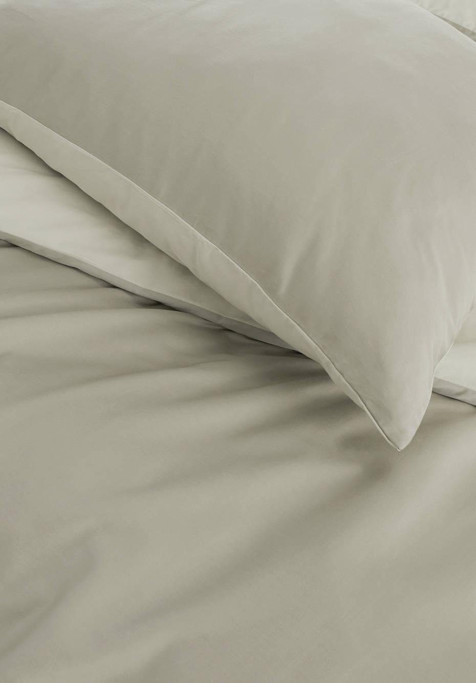 Satin Wendebettwäsche-Set aus reiner Bio-Baumwolle