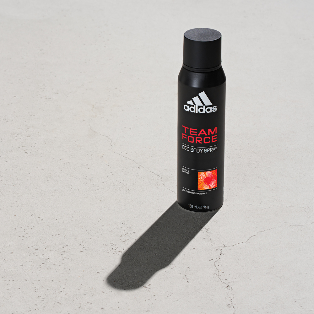 adidas Team Force - Parfum qui dure 48 heures et une formule vegan. Déodorant - 150 ML