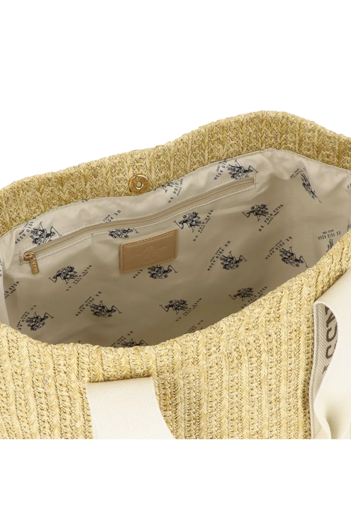 U.S. Polo Assn.  Umhängetasche - Beige - Unifarben