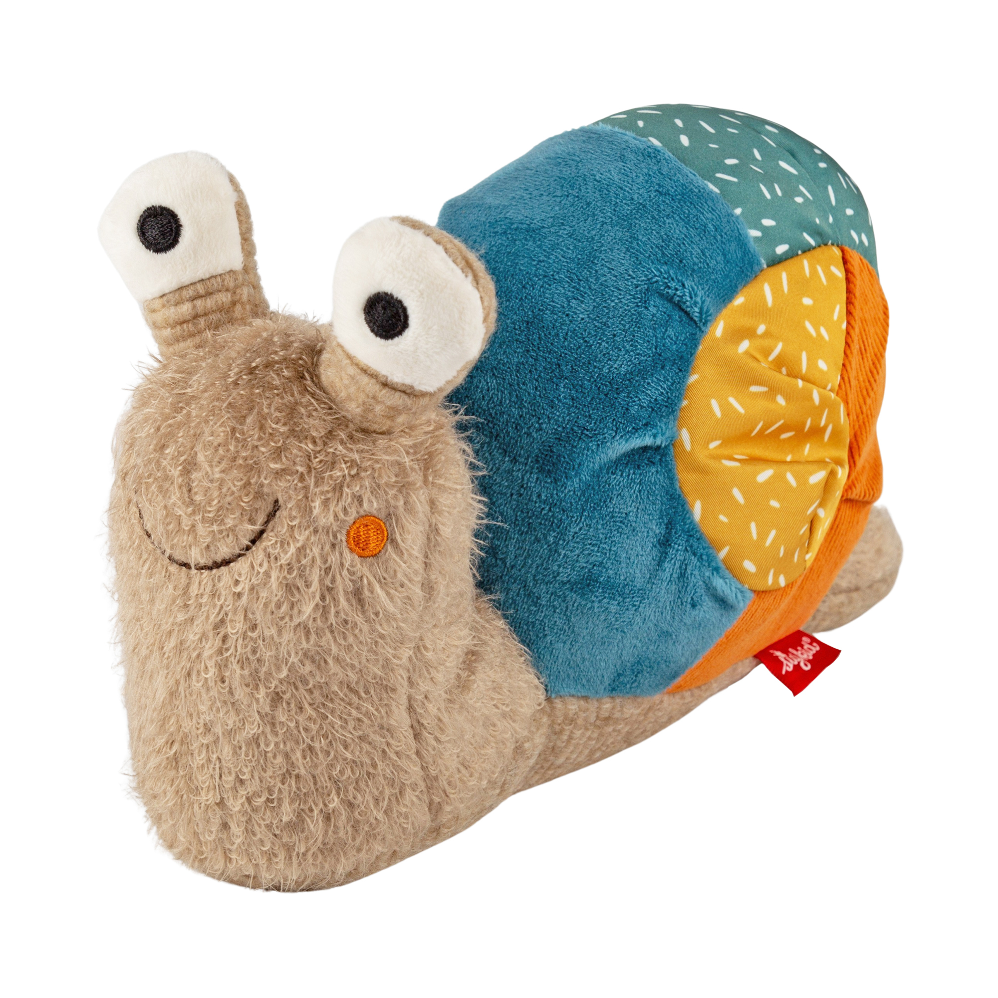Kuscheltier Schnecke, Patchwork Sweety