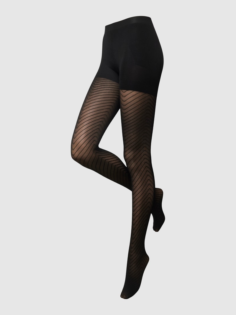 Strumpfhose mit verstärkten Zehen Modell 'INCREDIBLE LEGS' in schwarz