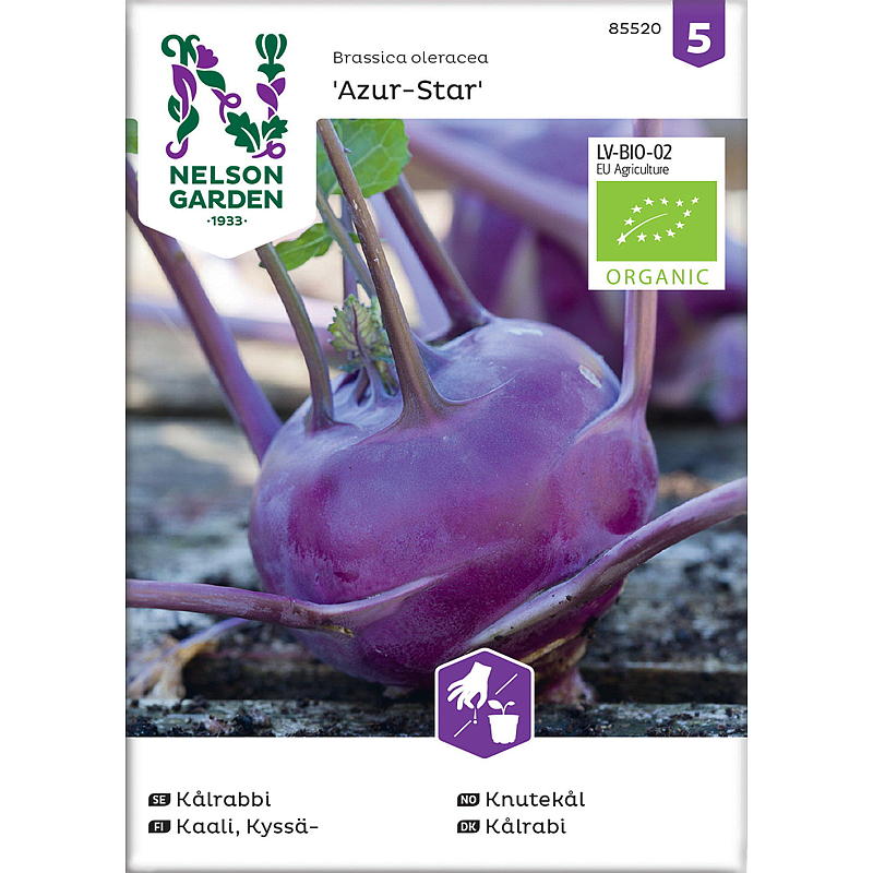 Nelson garden Frø Knutekål Azur-Star, organic