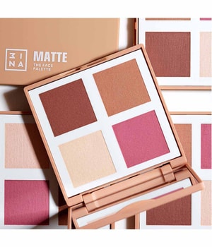3INA The Matte Face Palette Make-up Palette-10 g
