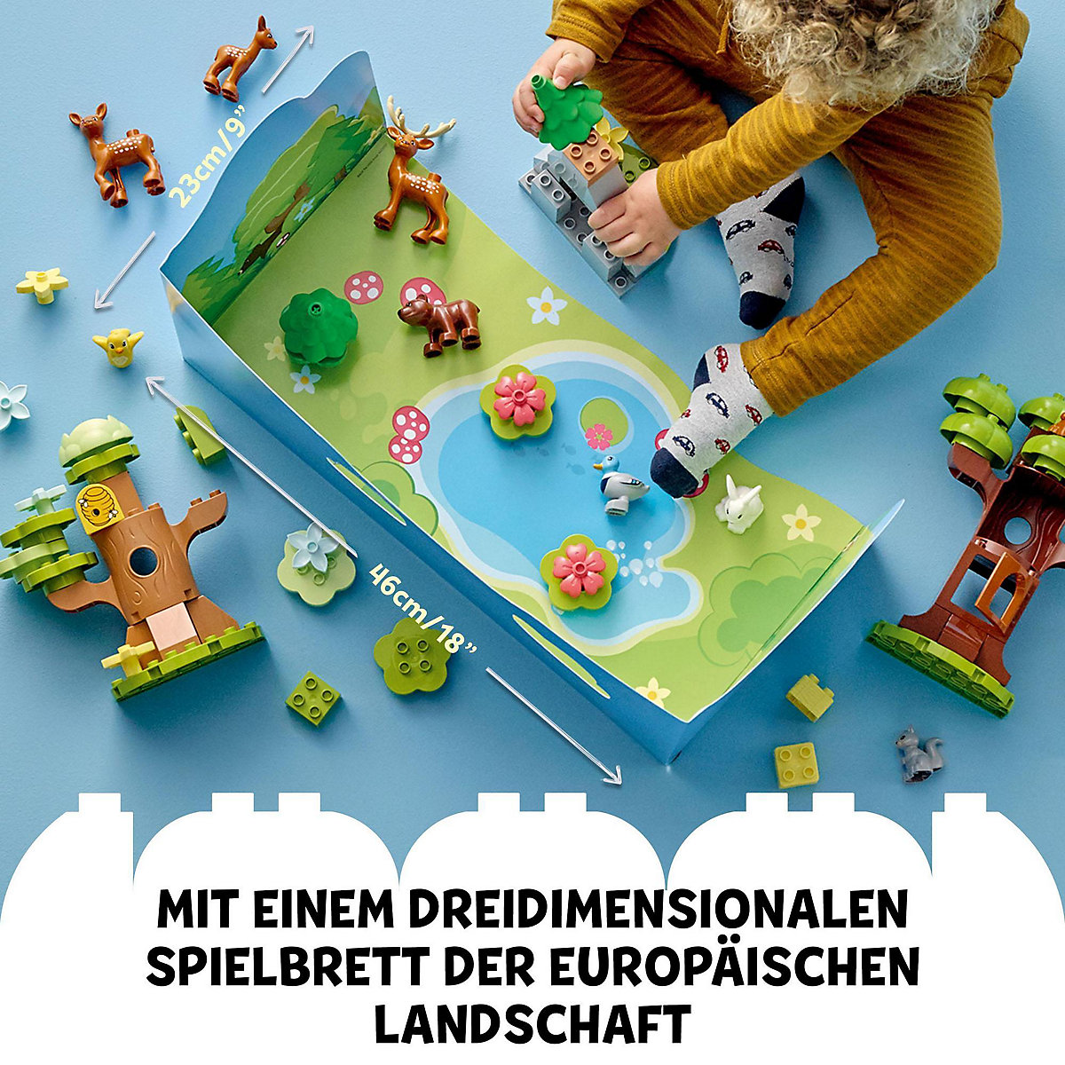 LEGO® DUPLO 10979 Wilde Tiere Europas