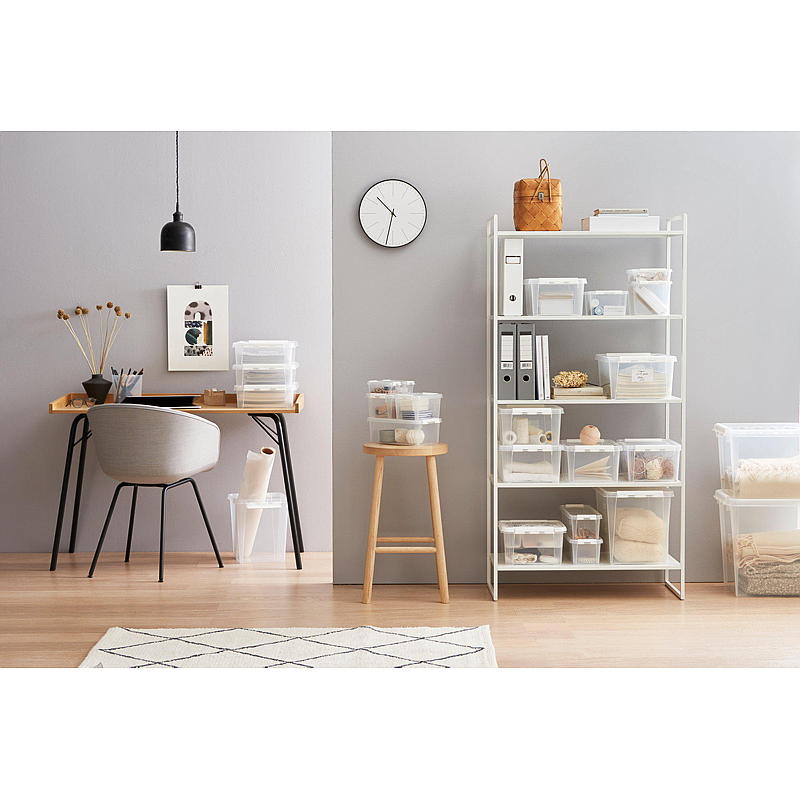 Smartstore Oppbevaringsboks SmartStore™ m/lokk 8 liter Home L34 x B25 x H16 cm