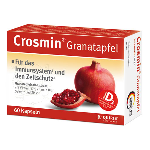 CROSMIN Granatapfel Kapseln  60 St  Kapseln