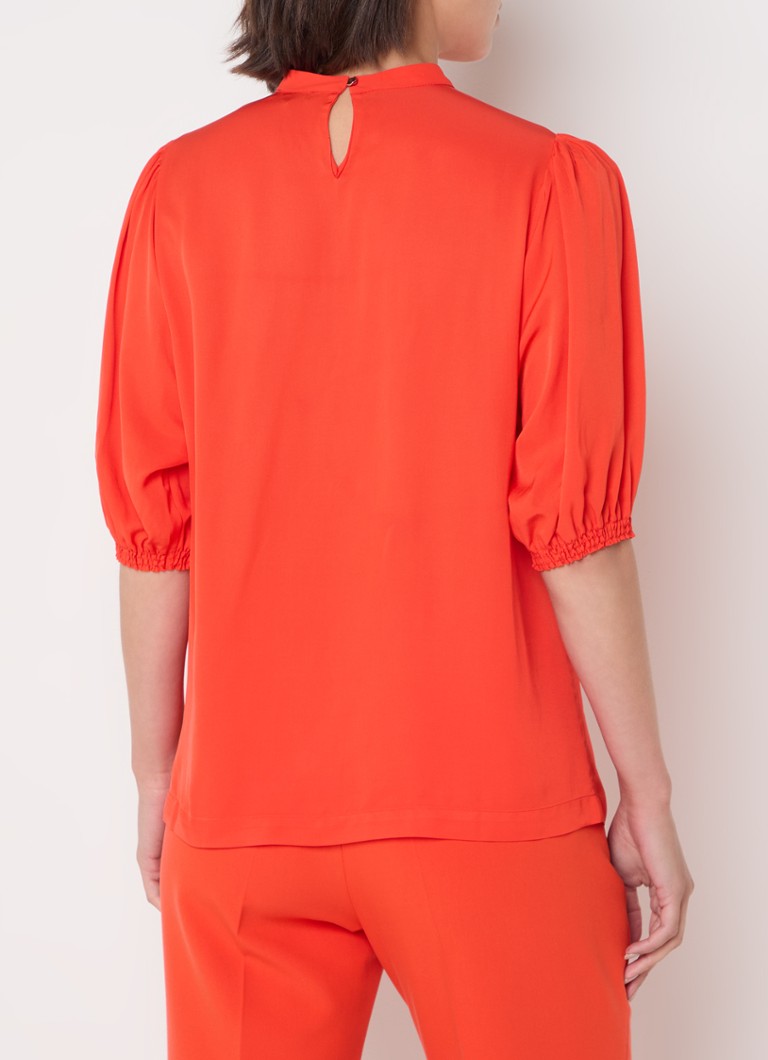 Claudia Sträter Tunic with keyhole and balloon sleeve