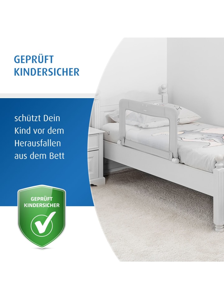 Reer ByMySide Bettgitter 100 cm in Grau ab 18 Monate günstig kaufen onesize