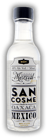 Mezcal San Cosme Blanco Joven 100% Agave 0,05 Liter Mezcal San Cosme Blanco Joven 100% Agave 0,05 Liter  0,05	 Liter - Vol 40%