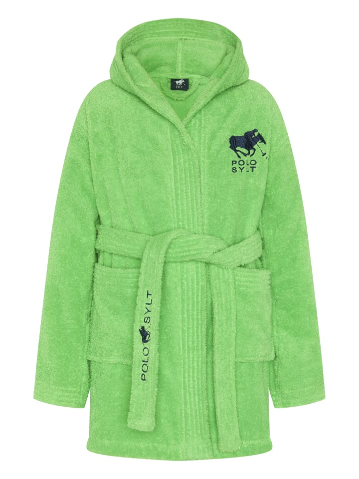 Polo Sylt Bademantel in Grün günstig kaufen