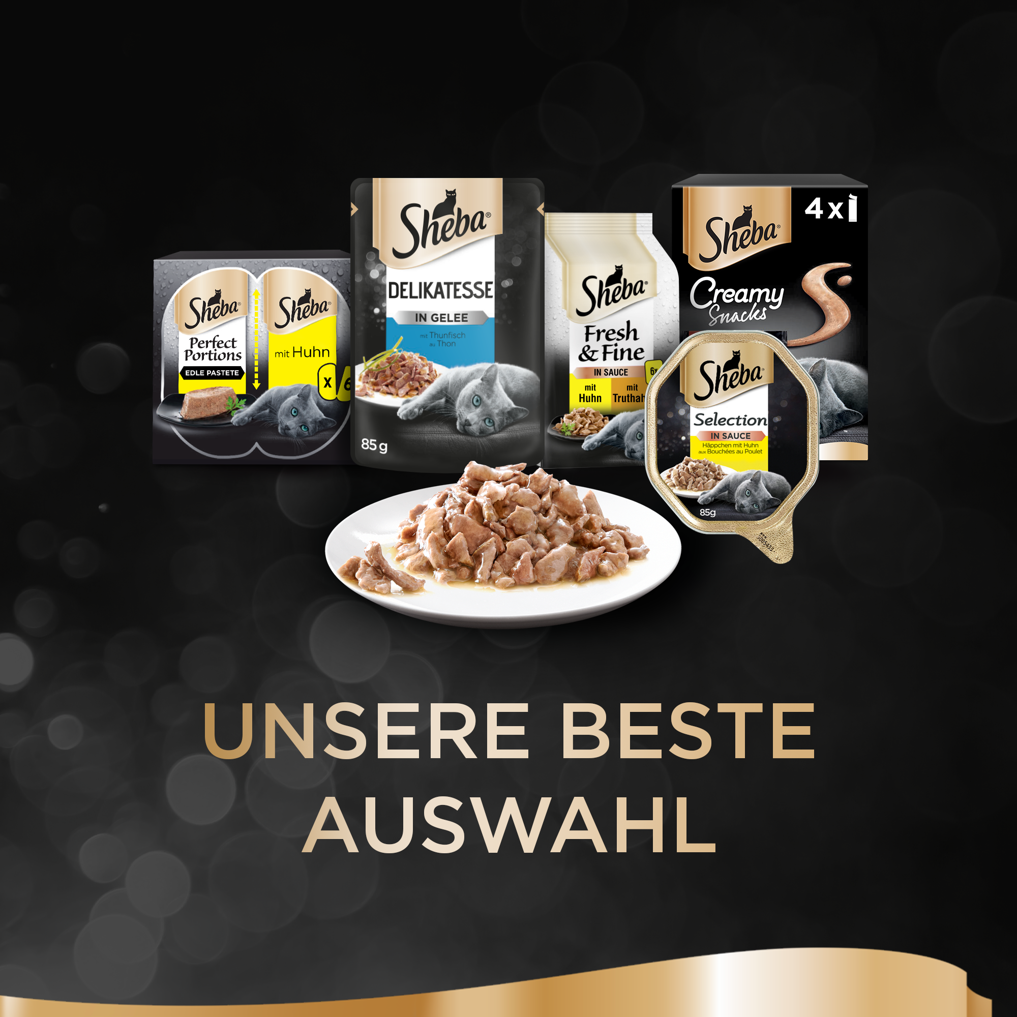 Sheba Nassfutter Sheba Selection in Sauce 32x85g