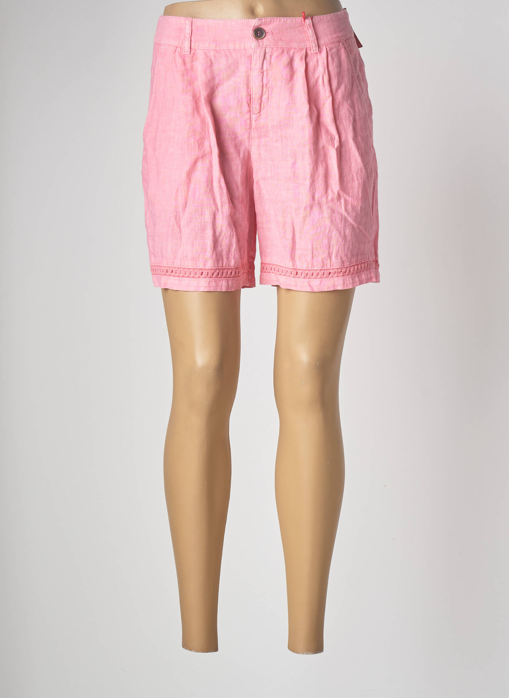 S Oliver Shorts 1 Femme couleur rose