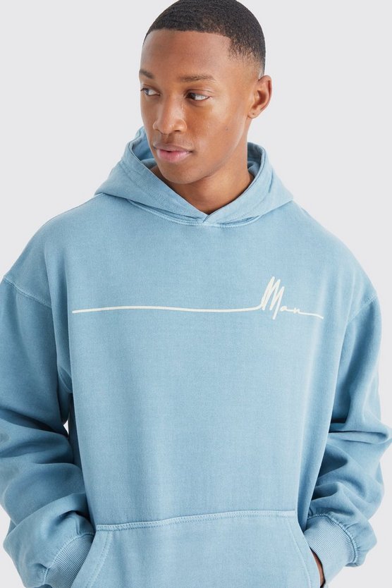 Oversize Hoodie mit Print