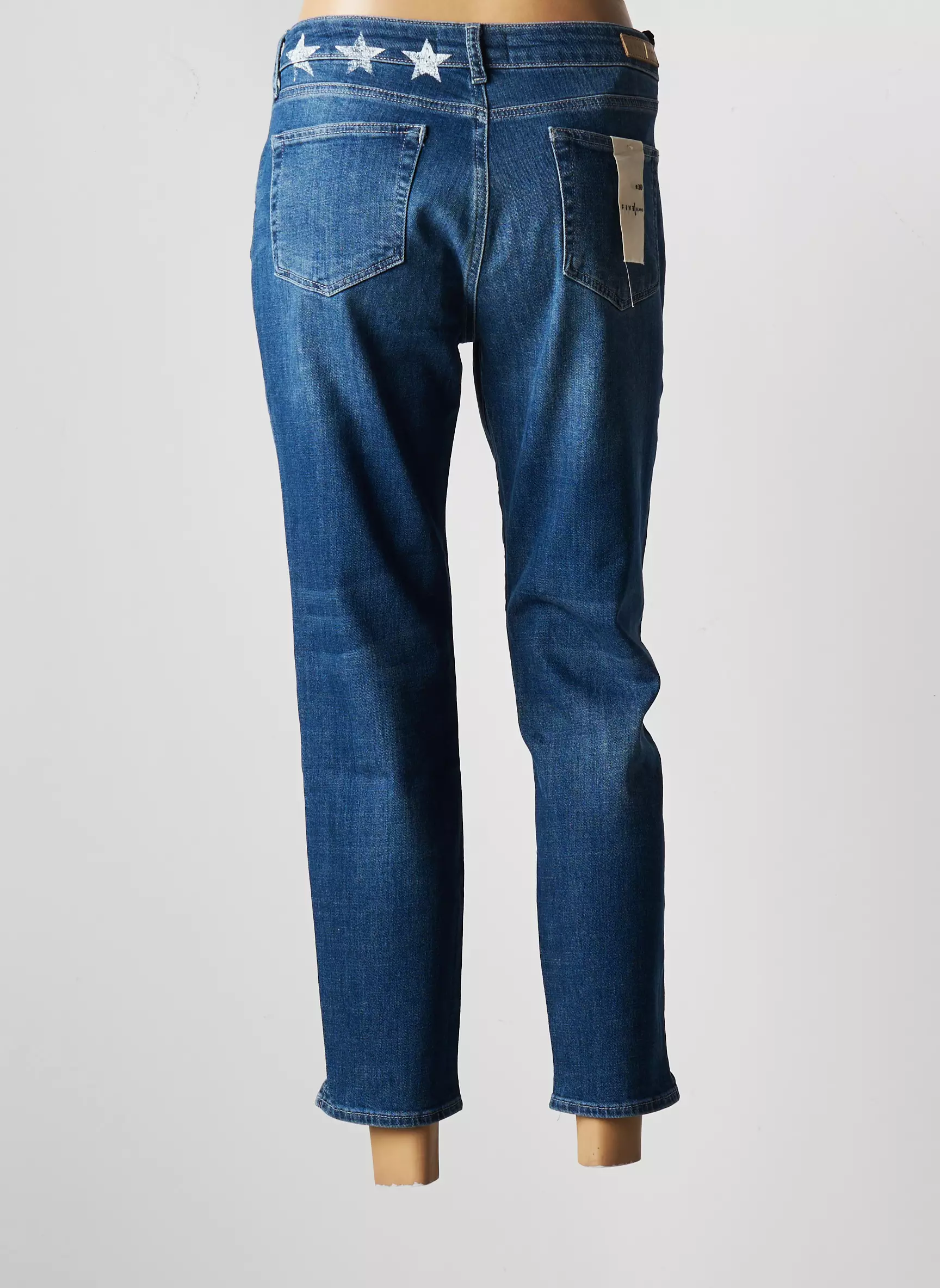 Five Jeans Coupe Slim Femme couleur bleu