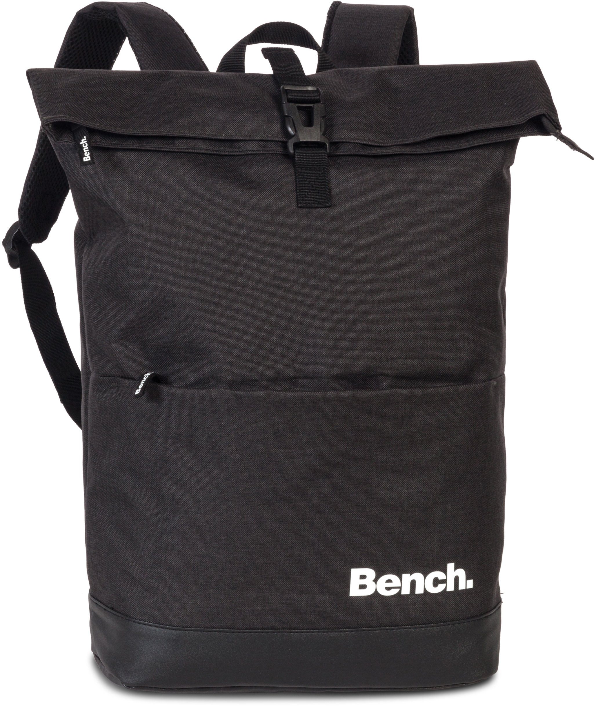 Bench. Laptoprucksack Roll-Top, schwarz