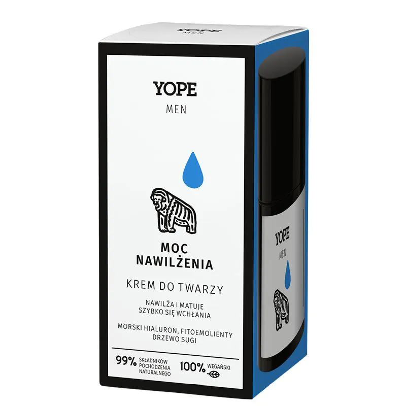 Ενυδατική κρέμα Yope Men Wood