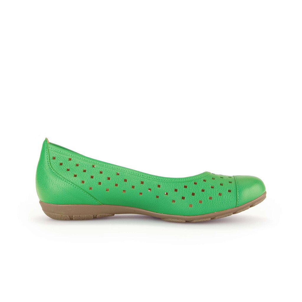 Gabor fashion Sportliche Ballerina grün