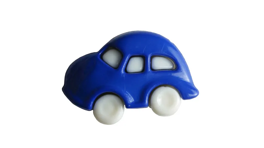 Dill Autoknopf mit Öse Ø 20mm 3er Pack blau