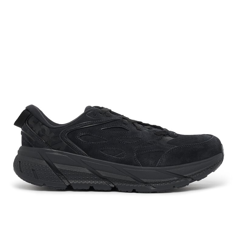 Hoka Clifton L Suede black/black