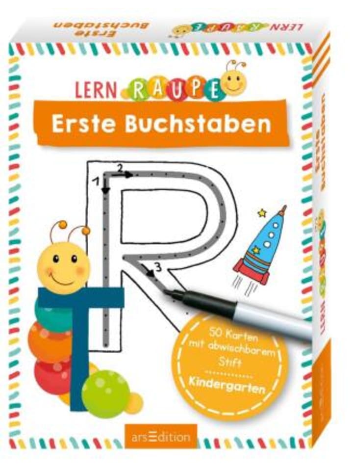 ars edition Nonbook - Lernraupe - Erste Buchstaben günstig kaufen onesize