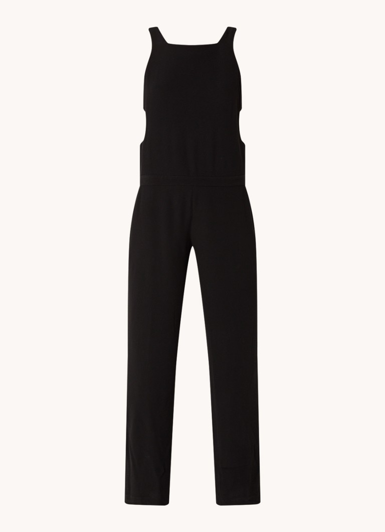 ba&sh Nina loose fit jumpsuit with side pockets and cut-out detail
