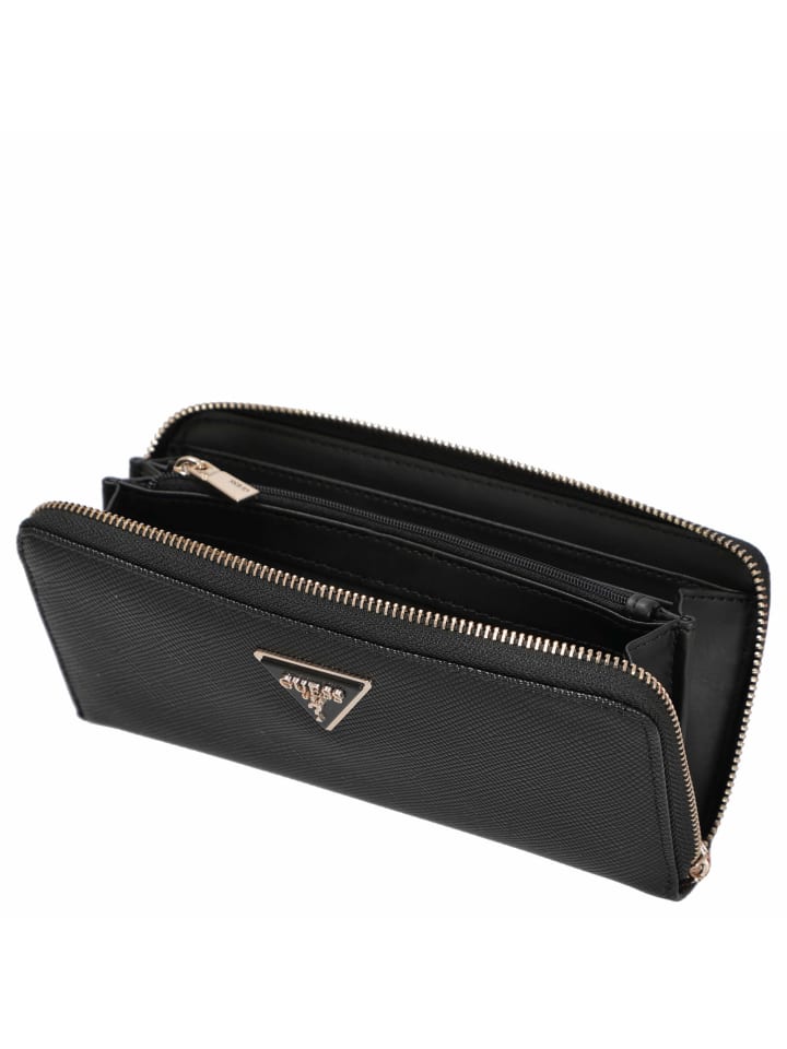 Guess Laurel - Geldbörse 12cc 21 cm (bone) in schwarz günstig kaufen onesize