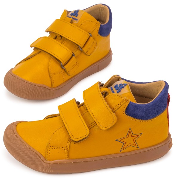 Acebos ~ MidCut Klettschuh Leder ~ Mustard