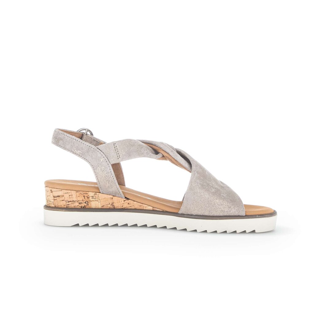 Gabor comfort Keilsandalette beige