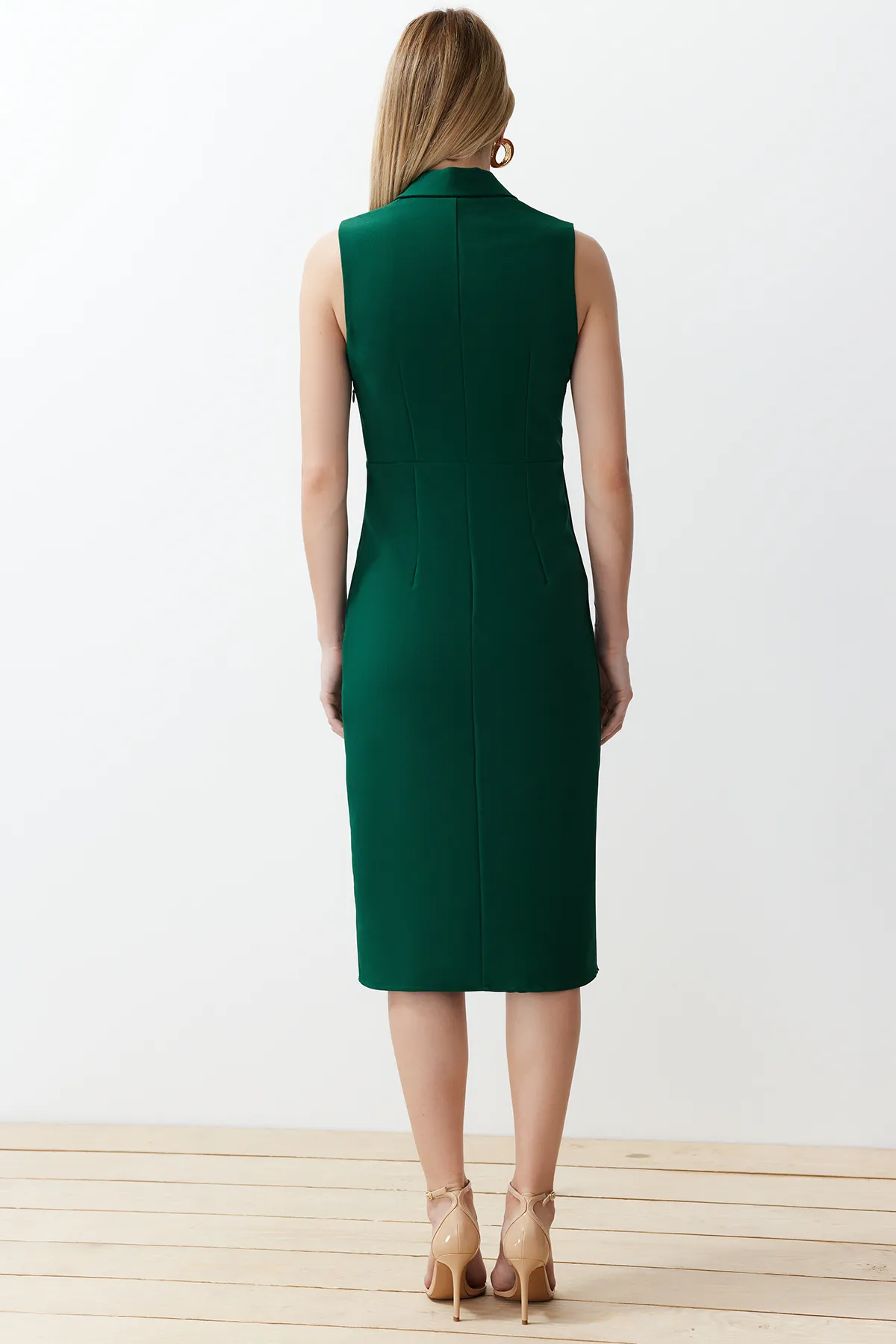 Trendyol Collection  Smaragdgrün Uni TWOSS23EL02256