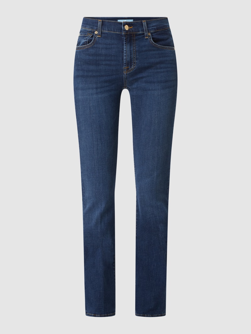 Bootcut Jeans mit Lyocell-Anteil in blau