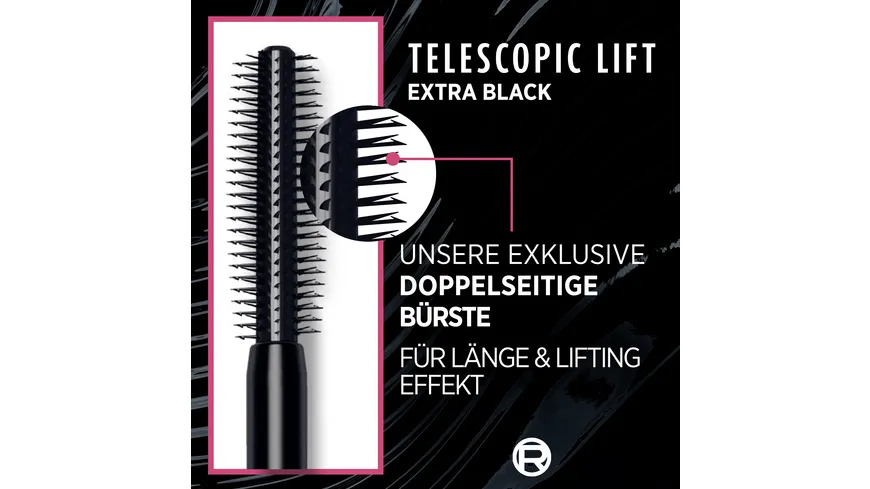 L'Oréal Paris Telescopic Lift Mascara Extra Black 9.9 ml 0 - Schwarz