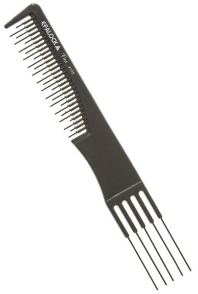Efalock FineToupier-Gabelkamm #105 195mm Toupierkamm