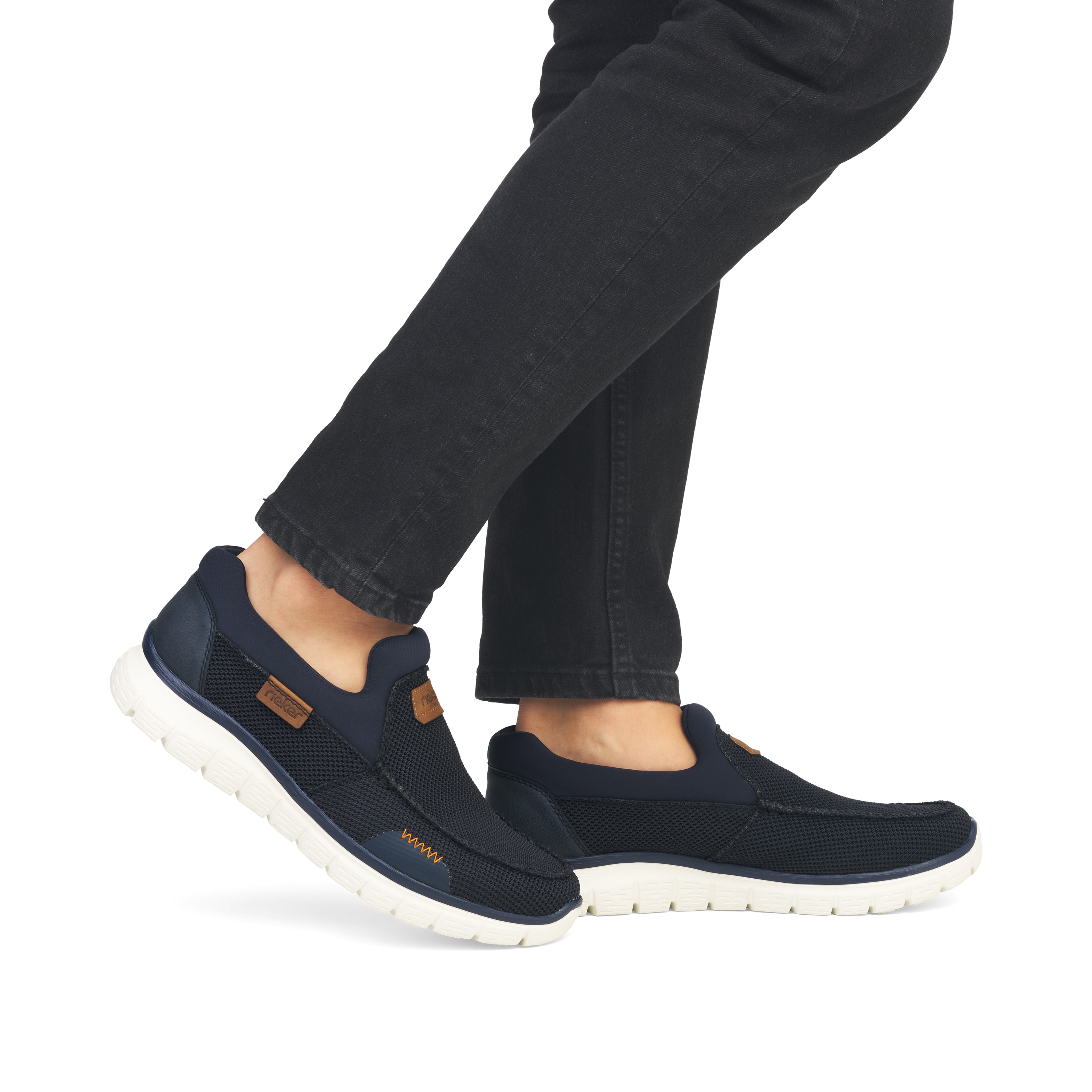 Rieker Herren Slipper dunkelblau