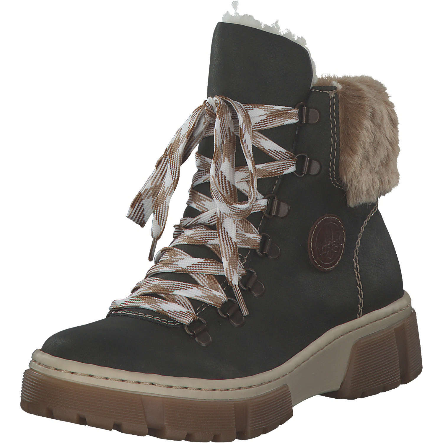 Rieker X8647, Stiefeletten, Damen, Forest