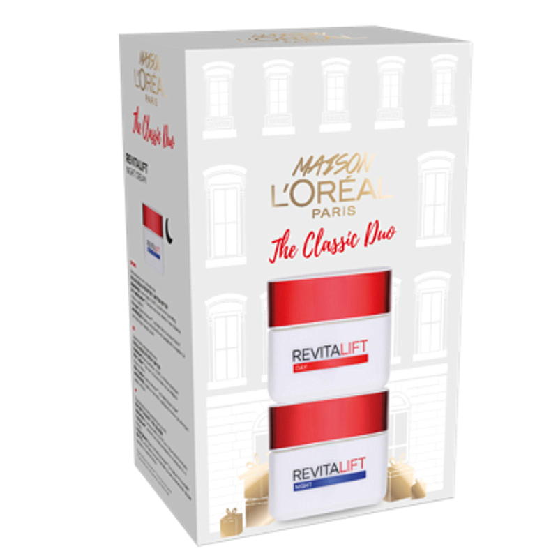 Loreal Gavesett dag & nattkrem revitalift